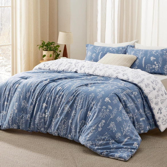 Floral Comforter Set – Stylish and Cozy Bedding with Cute Floral Pattern for a Beautiful Bedroom Makeover