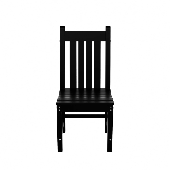 All-Weather Outdoor Patio Dining Chair with Arms – Durable HDPE Construction for Long-Lasting Comfort and Style