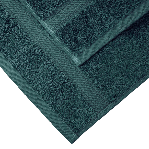 Luxury Dark Green Egyptian Cotton 3-Piece Towel Set – 800 GSM Plush and Highly Absorbent Bath Towels