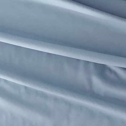 Light Blue Deep Pocket Microfiber Sheet Set – 4-Piece Soft, Wrinkle-Free Bedding with Pillowcases