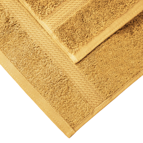 Luxury Gold Egyptian Cotton 3-Piece Towel Set – 800 GSM Plush and Highly Absorbent Bath Towels