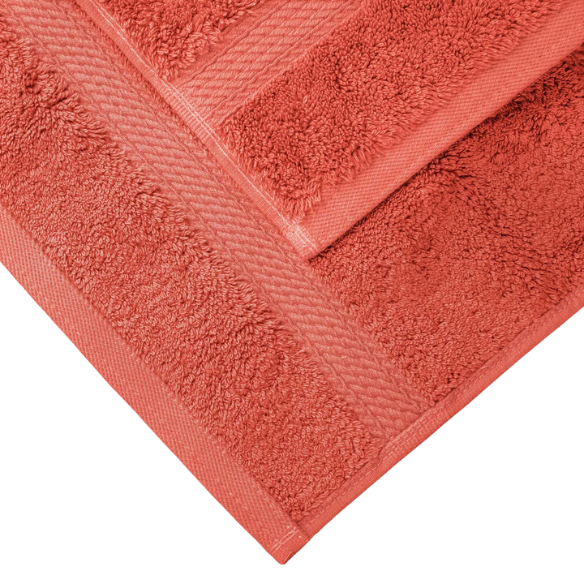 Luxury Coral Egyptian Cotton 3-Piece Towel Set – 800 GSM Plush and Highly Absorbent Bath Towels