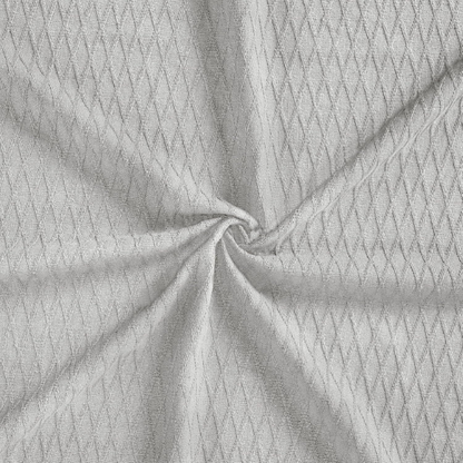 Light Grey Weave Cotton Blanket – Soft, Elegant & Breathable All-Season Comfort