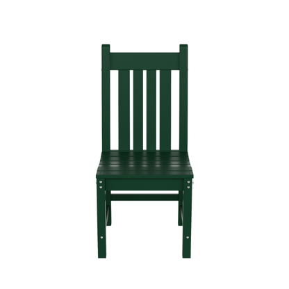 All-Weather Outdoor Patio Dining Chair with Arms – Durable HDPE Construction for Long-Lasting Comfort and Style