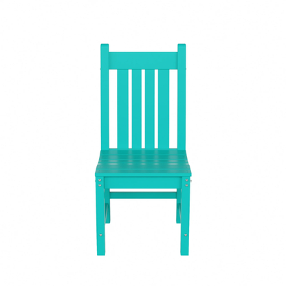 All-Weather Outdoor Patio Dining Chair with Arms – Durable HDPE Construction for Long-Lasting Comfort and Style