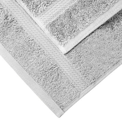 Luxury Light Grey Egyptian Cotton 3-Piece Towel Set – 800 GSM Plush and Highly Absorbent Bath Towels