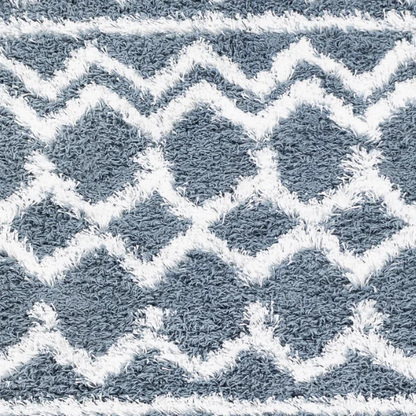 Soft Cozy Woven Shag Bohemian Tribal Area Rug