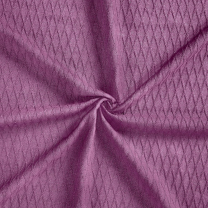 Purple Weave Cotton Blanket – Soft, Elegant & Breathable All-Season Comfort