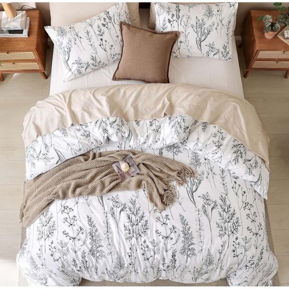 Floral Comforter Set – Stylish and Cozy Bedding with Cute Floral Pattern for a Beautiful Bedroom Makeover