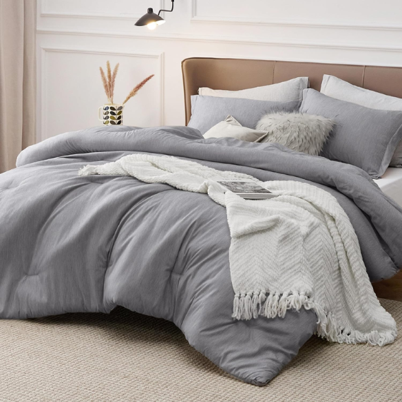 All-Season Comforter Set – Reversible Cooling & Warmth Bed Set for Ultimate Comfort Year-Round