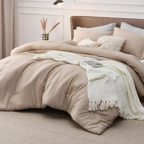 All-Season Comforter Set – Reversible Cooling & Warmth Bed Set for Ultimate Comfort Year-Round