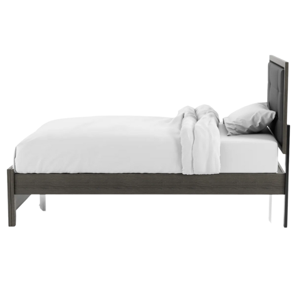 Rustic Grey Farmhouse 5-Piece Twin Bedroom Set – Charming & Durable Design