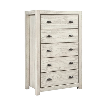 Elevate Your Bedroom with a 5-Piece King Bedroom Set – Solid Wood Construction, Ample Storage, and Timeless Sophistication at a Steal