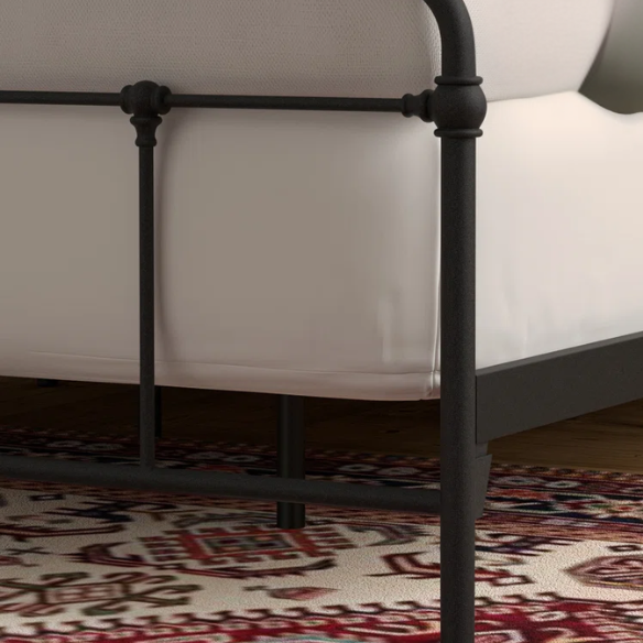 Sturdy Metal Platform Bed – Full/Double Size with Modern Design & Lasting Durability