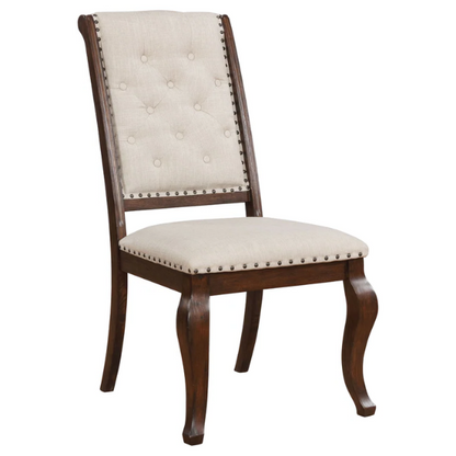 Modern Upholstered Dining Chairs with Cushioned Seats (Set of 2) – Stylish and Comfortable Seating for Kitchen or Dining Room