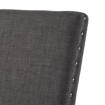 Modern Fabric and Wood Dining Set – Where Elegance Meets Comfort and Style
