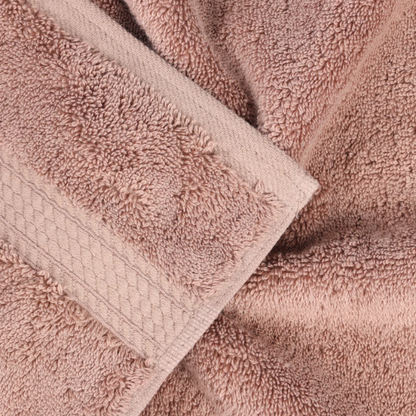 Luxury Blush Egyptian Cotton 3-Piece Towel Set – 800 GSM Plush and Highly Absorbent Bath Towels