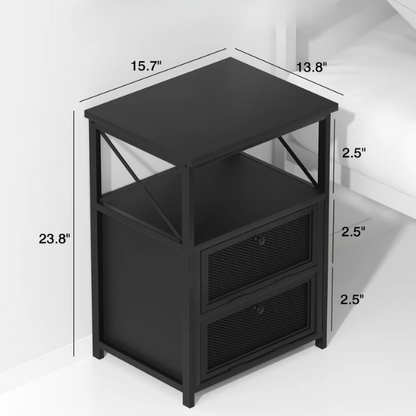 Metal Framed 3-Piece Full Double Size Bedroom Set – Sleek Design with Sturdy Frame and Modern Appeal