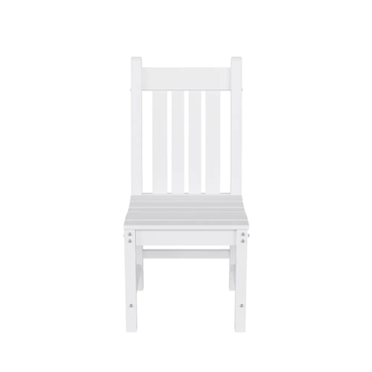 All-Weather Outdoor Patio Dining Chair with Arms – Durable HDPE Construction for Long-Lasting Comfort and Style