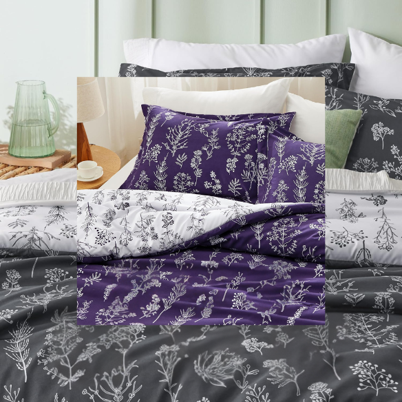 Floral Comforter Set – Stylish and Cozy Bedding with Cute Floral Pattern for a Beautiful Bedroom Makeover