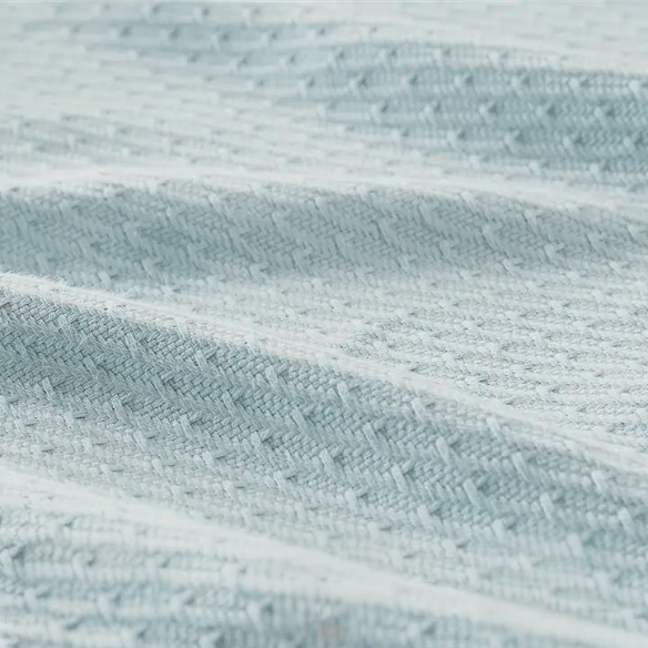 Light Blue Egyptian Cotton Quilted Blanket – Soft, Breathable, and All-Season Comfort