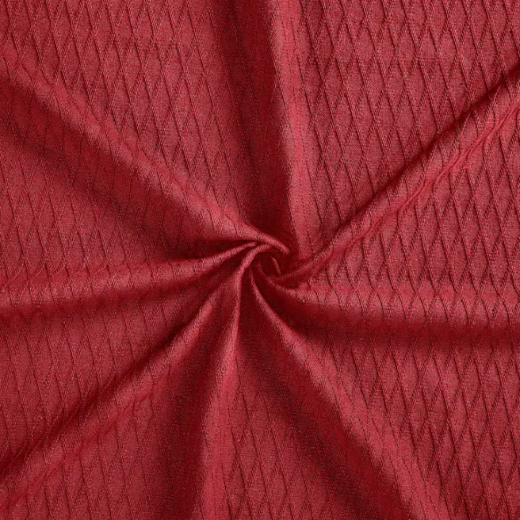 Burgundy Weave Cotton Blanket – Elegant, Soft & Breathable All-Season Comfort