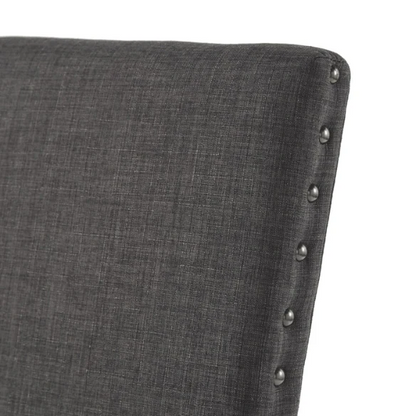 Modern Fabric and Wood Dining Set – Where Elegance Meets Comfort and Style