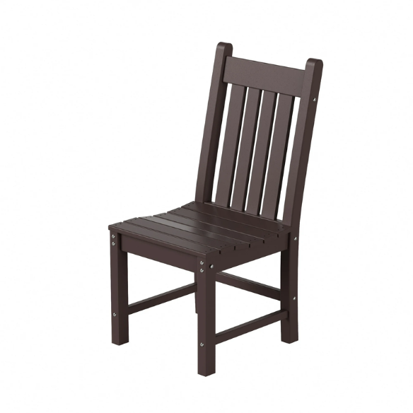 All-Weather Outdoor Patio Dining Chair with Arms – Durable HDPE Construction for Long-Lasting Comfort and Style