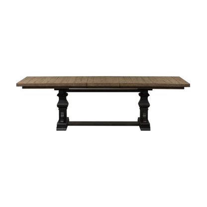 Classic Vintage Trestle Dining Table – Timeless Charm with a Modern Twist