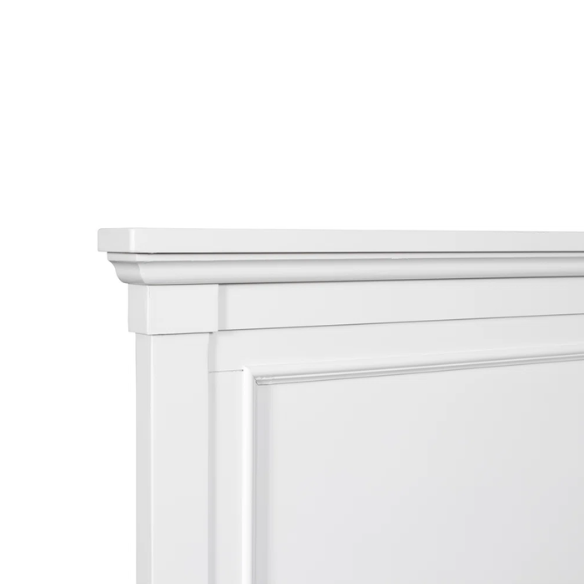 Classic King Size Solid Wood Platform Bed with Timeless Design and Sturdy Construction