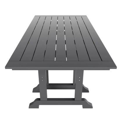 7-Piece Eco-Friendly All-Weather Outdoor Dining Set with Armchairs – Comfortable, Stylish, and Durable for Your Patio or Backyard