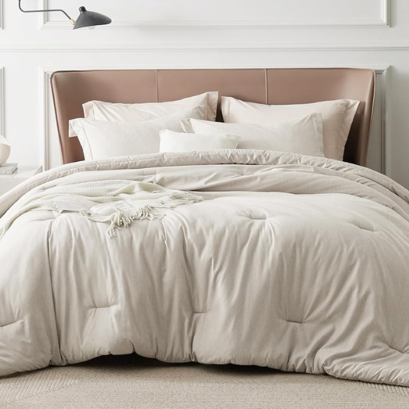 All-Season Comforter Set – Reversible Cooling & Warmth Bed Set for Ultimate Comfort Year-Round