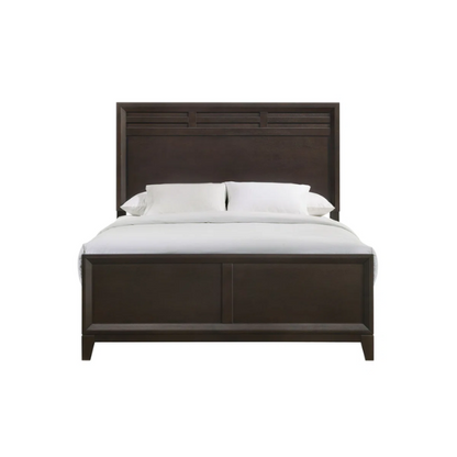 Sleek and Sophisticated Queen Bedroom Set with High-Profile Headboard, Chest, and Nightstand - Contemporary Design with Ample Storage