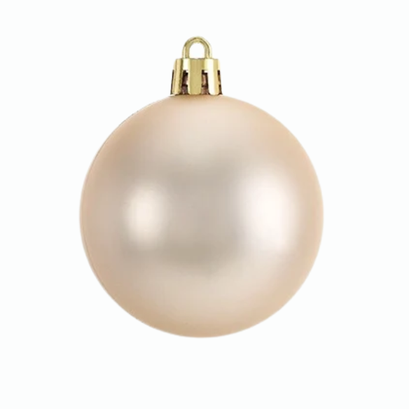 Gold & Silver Christmas Ball Ornaments – 24-Piece Set, Shatterproof Holiday Decorations (Available in 3 cm, 4 cm, and 6 cm)