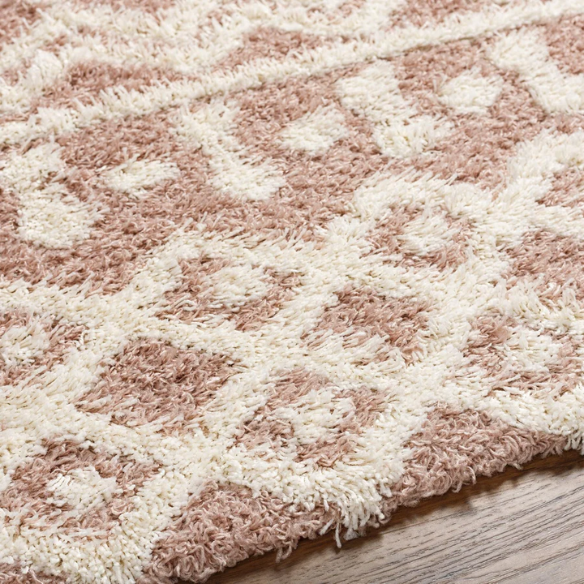 Soft Cozy Woven Shag Bohemian Tribal Area Rug