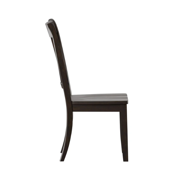 Farmhouse X-Back Solid Wood Dining Chairs (Set of 2) – Rustic Kitchen or Dining Room Seating