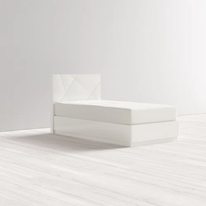 Contemporary Elegance: Sleek Twin Bed for Modern Living
