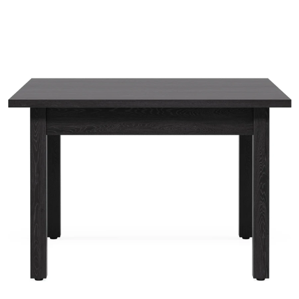 Square Dining Table with Solid Wood Legs for 4 – Perfect for Small Kitchens & Dining Rooms, 39.43-inch Durable Table for Intimate Meals, Game Nights, and More