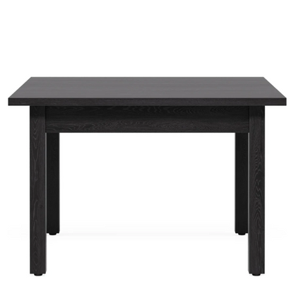 Square Dining Table with Solid Wood Legs for 4 – Perfect for Small Kitchens & Dining Rooms, 39.43-inch Durable Table for Intimate Meals, Game Nights, and More