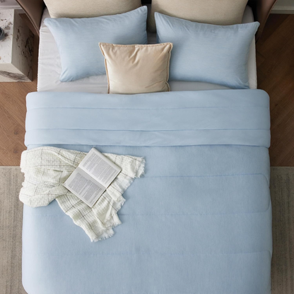 All-Season Comforter Set – Reversible Cooling & Warmth Bed Set for Ultimate Comfort Year-Round