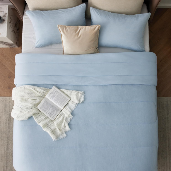 All-Season Comforter Set – Reversible Cooling & Warmth Bed Set for Ultimate Comfort Year-Round