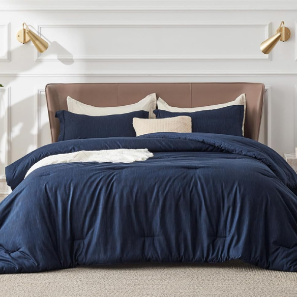 All-Season Comforter Set – Reversible Cooling & Warmth Bed Set for Ultimate Comfort Year-Round