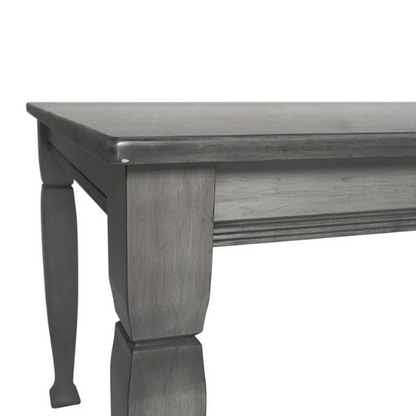 Classic Wood Dining Table with Sculpted Decorative Legs – Timeless Elegance & Durability for Every Dining Occasion