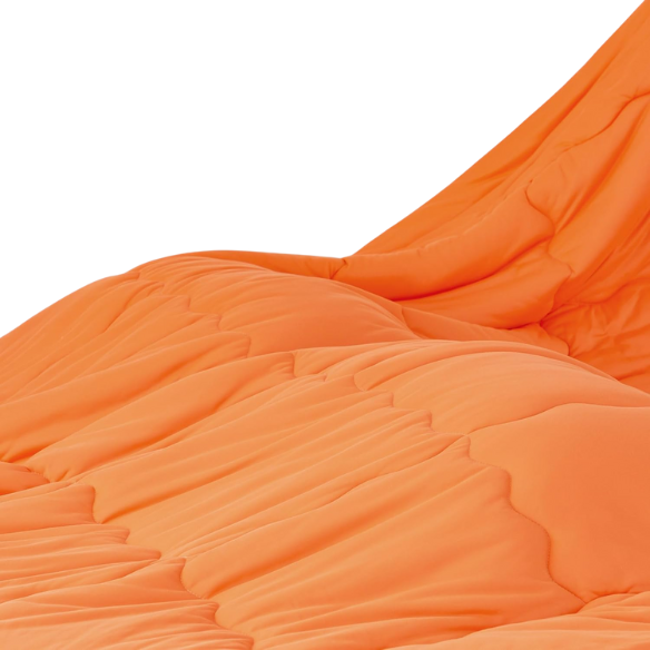 Reversible Ultra-Soft Comforter Set – Jersey Knit, Breathable, and Fluffy with Lightweight Down Alternative & Matching Pillowcase