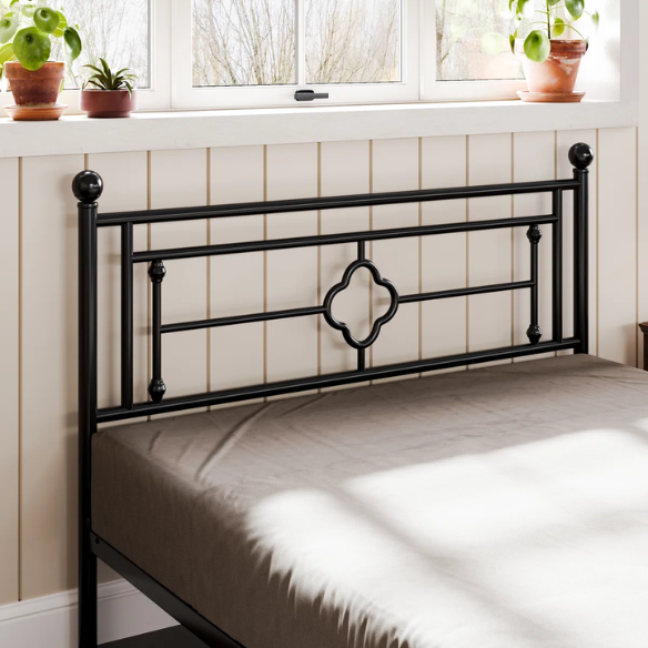Durable Metal Platform Bed – Full Double Size with Sturdy Frame and Modern Design