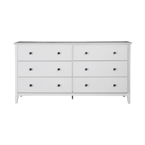 Brushed Wooden Full Double Size Bed and Bedroom Set – Elegant Design with Sturdy Construction and Rustic Charm