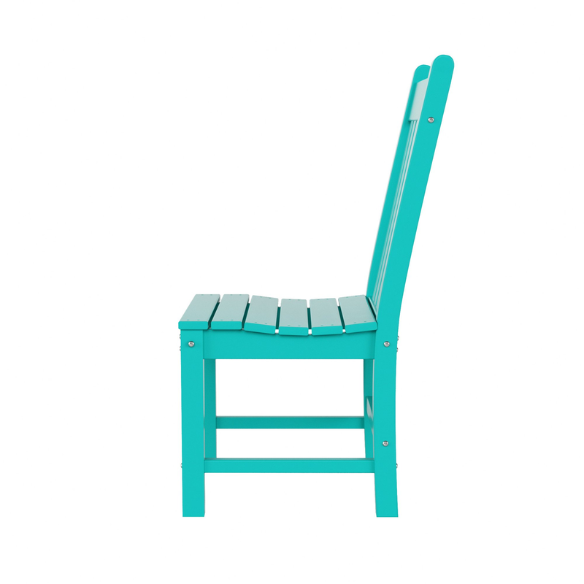 All-Weather Outdoor Patio Dining Chair with Arms – Durable HDPE Construction for Long-Lasting Comfort and Style