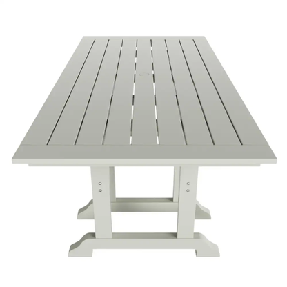 7-Piece Eco-Friendly All-Weather Outdoor Dining Set with Armchairs – Comfortable, Stylish, and Durable for Your Patio or Backyard