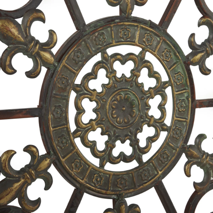 Rustic Traditional Abstract Metal Wall Décor – Captivating Art Sculpture for Living Room Focal Point & Home Gallery Accent