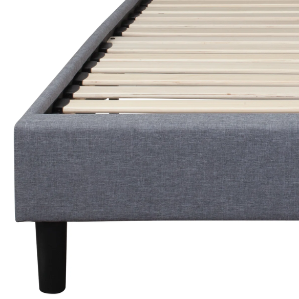 Elegant Button Tufted Upholstered Platform Bed Frame – Full Double Size with Modern Design